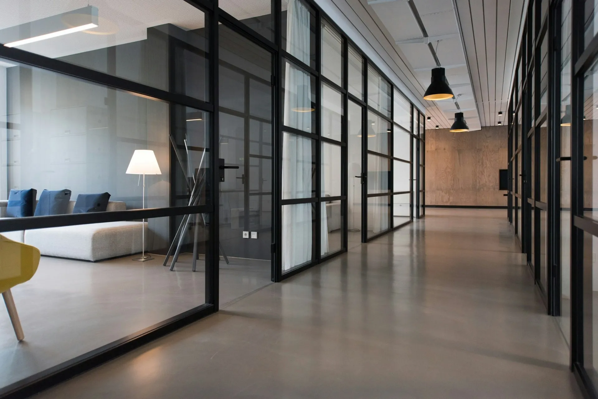 Modern production studio